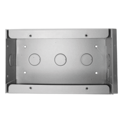 Caja de Montaje en Superficie / 3 Gangs / Para Anunciadores Remotos de 80 Caracteres / Profundidad 2.75 pulgadas (7 cm) | SIERRA STORE
