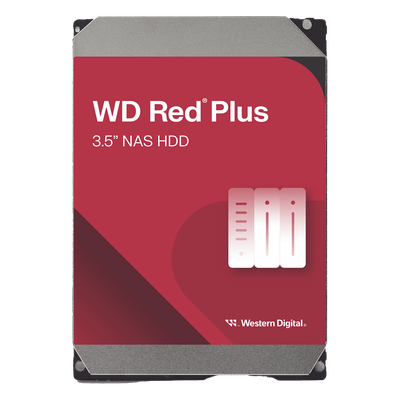 Disco Duro Red Plus 4TB / 5400 RPM / Optimizado para NAS / Uso 24-7 / 3 Años de Garantia | SIERRA STORE