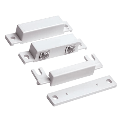 Contacto magnético de superficie / Normalmente cerrado (NC) / Gap 32 mm / Form A 300 mA @ 30 Vcd / Color blanco | SIERRA STORE