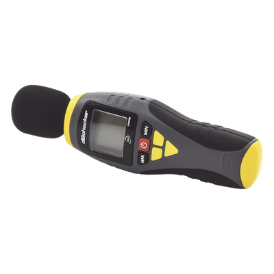 Medidor de Decibeles Profesional / Rango 40-130 dB en 4 Escalas / Precisión ±2 dB / Cumple NFPA 72 y ANSI S1.4 / LCD 4 Dígitos con | SIERRA STORE