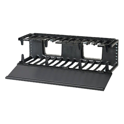 PANDUIT NMF3 - Organizador de Cables Horizontal / Rack 19in / 3UR / 1.58 x 5.25 x 6.18 ft / ABS / Curvatura Integrada | SIERRA STORE