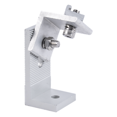 Soporte L para fijación de riel 7 en techo de concreto | SIERRA STORE