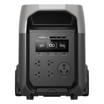 Estación de Energía Portátil / 3072 Wh / Salida 3600 W (Surge 7200 W) / Batería LiFePO4 / Carga 0-80% en 89 min / UPS 10 ms / ≤25 dB | SIERRA STORE