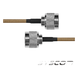 EPCOM INDUSTRIAL SN142KN30 - Jumper Coaxial / 30 cm (11.81 pulgadas) / Conectores N Macho a N Macho / Cable RG142 / Entornos | SIERRA STORE