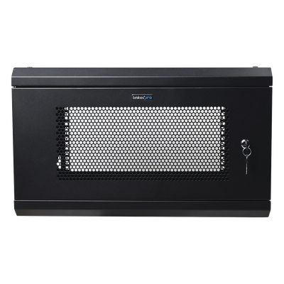 Gabinete de Pared / 6U / 19'' / 455 mm Profundidad / 80 kg Carga / Acero Reforzado / 1.49 ft Alto | SIERRA STORE