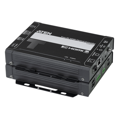 Extensor Óptico HDMI / 4K UHD 60Hz 4:4:4 / 300 m (984 ft) Multimodo / USB 2.0 / IR / RS-232 / Ethernet / Audio | SIERRA STORE