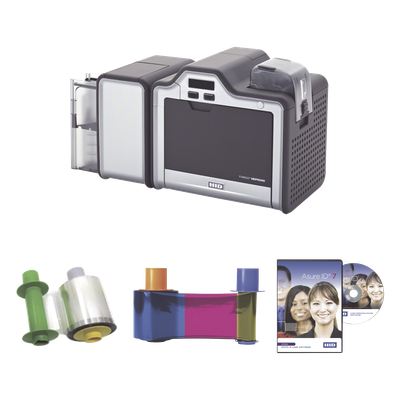 Kit Impresora Retransferencia / Un Lado / 300 dpi / 24 seg por tarjeta / Alimentador 200 tarjetas / USB / CR80 | SIERRA STORE
