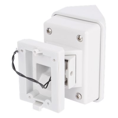 HIKVISION DS-PDB-EX-W/A - Montaje para Sensor PIR Exterior / Ajuste 90° / Cobertura Extendida 90° / Incluye Adaptador | SIERRA STORE