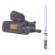 Kit de radio marina con antena de fibra de vidrio / 156-163 MHz / 25W / 2.4 m (7.9 ft) / Omnidireccional / IPX4 | SIERRA STORE