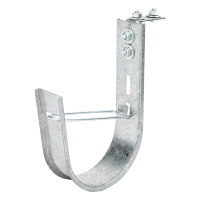 Gancho J-Hook para Cableado Estructurado / Capacidad 115 Cables Cat6 / Acero al Carbón / Fijación con Tornillería Incluida / Interior | SIERRA STORE