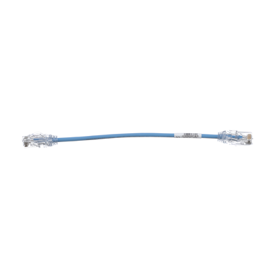 PANDUIT UTP28X0.2MBU - Cable de Parcheo UTP / Cat6A / 28AWG / CM-LSZH / 20 cm (0.66 ft) / Azul | SIERRA STORE