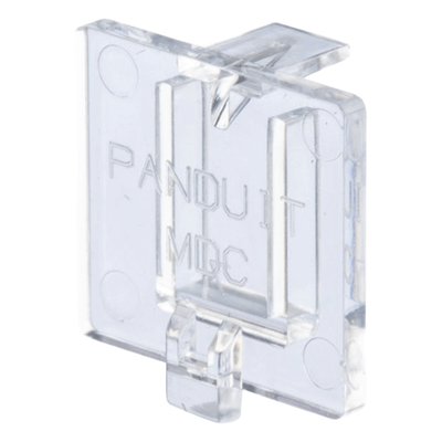 PANDUIT MDC-C - Tapa Anti-Polvo / 0.26 pulg (6.6 mm) Profundidad / 0.48 pulg (12.2 mm) Altura / 0.51 pulg (13 mm) Ancho / Paquete 100 | SIERRA STORE
