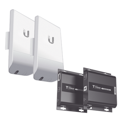 Kit de Enlaces de Video por HDMI Inalámbrico / Distancias de hasta 200m / Soporta Resolución hasta 4K | SIERRA STORE