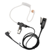 Micrófono de Solapa con Audífono / Tubo Acústico Transparente / Cable Trenzado Ultra Resistente / PTT Integrado / Compatible HYT y | SIERRA STORE
