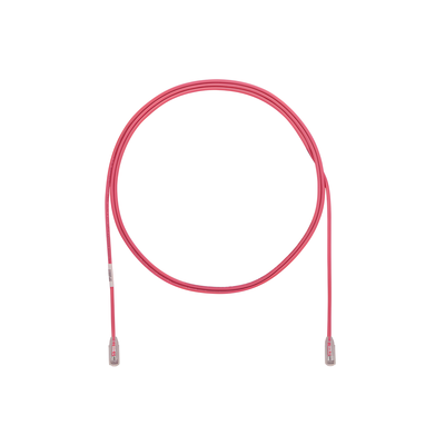 PANDUIT UTP28SP5PK - Cable de Parcheo Cat6 UTP / 28AWG Diámetro Reducido / 1.52 m (5 pies) / Rosa | SIERRA STORE