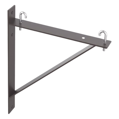 Kit de Soporte Triangular a Pared / Acero / 6 y 12 in / 0.5 y 1 ft / Negro | SIERRA STORE