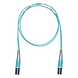 PANDUIT FX2ELLNLNSNM005 - Jumper de Fibra Óptica Multimodo 50/125 OM3 / LC-LC Duplex / LSZH / 5 m (16.40 pies) / Aqua | SIERRA STORE