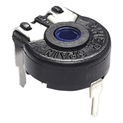 Potenciómetro de Carbón / 50 kΩ / 0.15 W / 10 mm / Montaje Horizontal / Ajuste Vertical / IP54 | SIERRA STORE