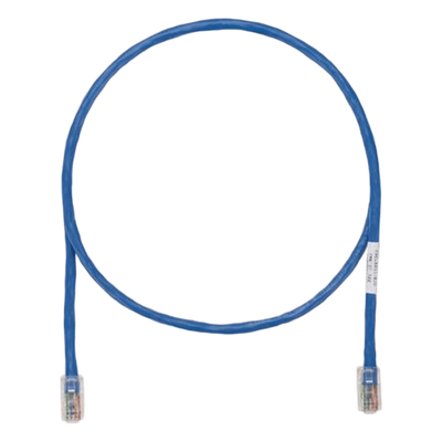 PANDUIT UTPCH7BUY - Cable de Parcheo / UTP Cat5e / 24 AWG / CM / 2.13 m (7 ft) / Azul | SIERRA STORE