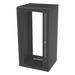 LINKEDPRO BY EPCOM SR-1924-GFP - Gabinete para Montaje en Pared, Puerta de Cristal Templado, Cuerpo Fijo con Rack 19" de 24 Unidades | SIERRA STORE