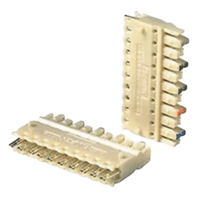 PANDUIT P110CB4-XY - Block de Conexiones 110 / Cat 5e / 4 Pares / 1.2' x 0.92' x 0.24' / Paquete 10 pzas | SIERRA STORE