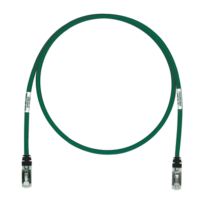PANDUIT STP6X5GR - Patch Cord Cat6A / S/FTP Blindado / CM/LS0H / 1.52 m (5 pies) / 500 MHz / 26 AWG | SIERRA STORE