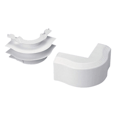 PANDUIT T45OCIW - Accesorio de Canaleta / Esquinero Exterior / PVC Rígido / UL94V-0 / Rango Térmico 0 a 50°C / Instalación en Pared | SIERRA STORE