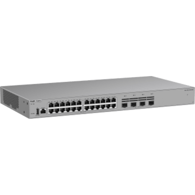 Switch Ethernet de Acceso 1000 Mbps / 24 Puertos RJ45 10/100/1000BASE-T / 4 Puertos SFP+ 1GE/2.5GE/10GE / Capacidad 128 Gbps / | SIERRA STORE