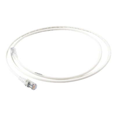 SIEMON SP6A-S05-02 - Patch Cord Cat6A Blindado / S/FTP / 28 AWG / 1.52 m (5 ft) / Diámetro 5.5 mm / Color Blanco | SIERRA STORE