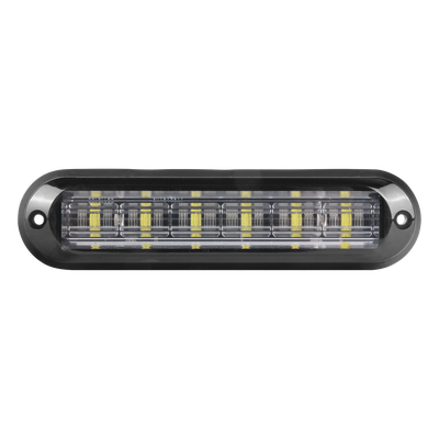 Luz Auxiliar LED / 6 LEDs Ultra Brillantes / IP67 / ECE R65 / SAE J595 Clase I / 142.6×36×14 mm (5.61×1.42×0.55 in) | SIERRA STORE
