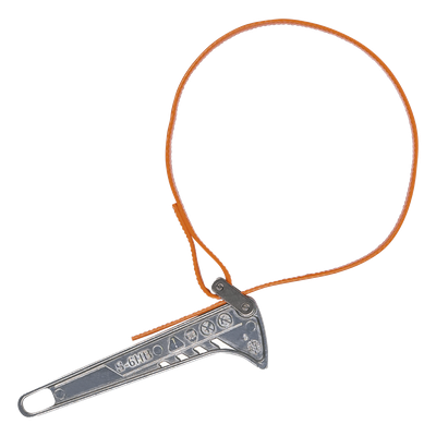 Llave de Correa Ajustable Grip-It™ de 3.8 a 12.7 cm diámetro, Ideal para Apretado / Aflojado de Tubos, Filtros, Barras, etc. | SIERRA STORE