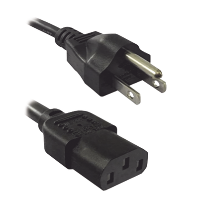 Cable de Poder para Contacto Empotrable / 10 A / 125 V / Norma EIA/TIA-569-A | SIERRA STORE