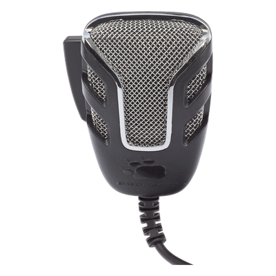 Micrófono de Mano para Radio CB / Cancelación Dinámica de Ruido / Impedancia 500 Ohm / Conector 4 Pines con Anillo de Seguridad / | SIERRA STORE