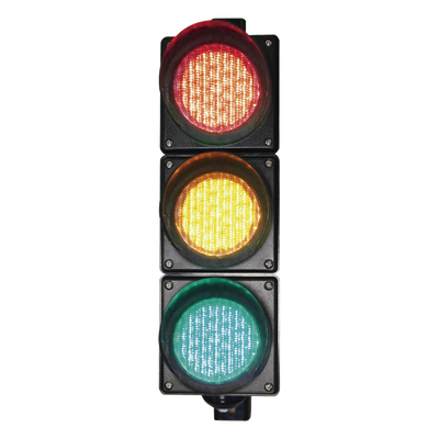 ACCESSPRO PRO-LIGHT-LEDT10 - Semáforo LED / Tricolor Rojo-Verde-Amarillo / 100 mm / 110 VCA / IP65 / 100,000 h | SIERRA STORE
