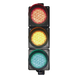 ACCESSPRO PRO-LIGHT-LEDT10 - Semáforo LED / Tricolor Rojo-Verde-Amarillo / 100 mm / 110 VCA / IP65 / 100,000 h | SIERRA STORE