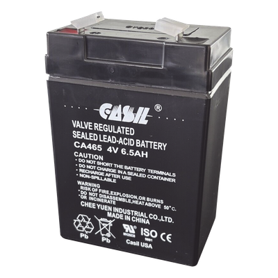 Batería de Respaldo para Comunicador / 4V / 6.5 Ah / Plomo-ácido Sellado Tipo Gel / Vida Útil 5 Años | SIERRA STORE