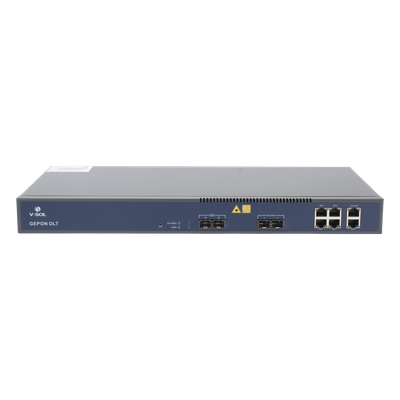 OLT / 2 Puertos EPON / 6 Puertos Uplink / 128 ONUs / 20 km / 1.244 Gbps / Rack 1U | SIERRA STORE