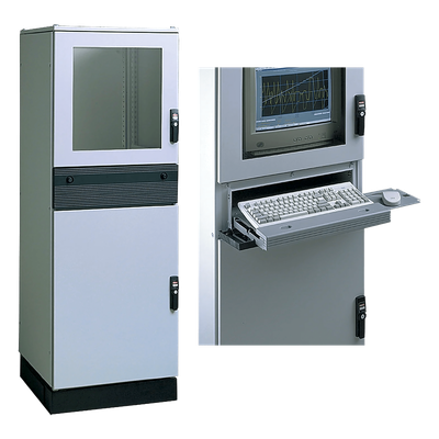 Gabinete Modular Industrial / 1800x600x600 mm (70.9x23.6x23.6 in) / IP55 / UL 508A / NEMA 12 / VDE / Acero RAL 7035 | SIERRA STORE