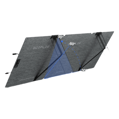 Panel Solar Portátil / Bifacial 160W / IP68 / Ángulo Ajustable / Cable XT60 a MC4 | SIERRA STORE