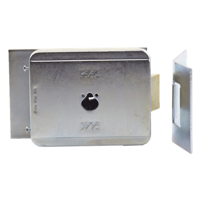 Cerradura Electromecánica / 12 VCA / Placa Suelo / Operación Manual por Cilindros | SIERRA STORE