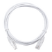LINKEDPRO BY EPCOM LP-UT6-300-WH28 - Cable de Parcheo Slim UTP Cat6 / 3 m (9.84 pies) / 28 AWG / Blanco / Sin Blindaje / 1 Gbps+ | SIERRA STORE
