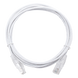 LINKEDPRO BY EPCOM LP-UT6-300-WH28 - Cable de Parcheo Slim UTP Cat6 / 3 m (9.84 pies) / 28 AWG / Blanco / Sin Blindaje / 1 Gbps+ | SIERRA STORE