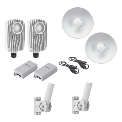 Kit de radios inalámbricos / 1.75 Gbps PtMP / 5.1-6.4 GHz / 25 dBi / IP67 / 492 pies de alcance | SIERRA STORE