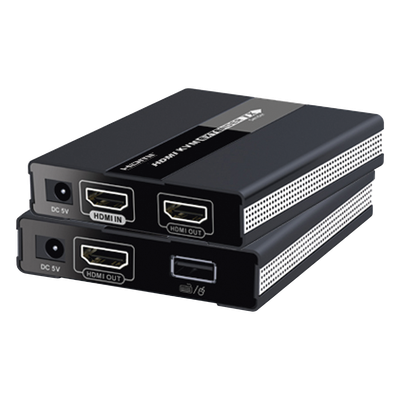 Kit extensor KVM ( Teclado, video, Mouse ) HDMI 1080P @ 60 Hz, 60 metros con cable CAT5e/6 | SIERRA STORE