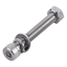 Tornillo de Acero Inoxidable / M8 x 55 mm / Montaje Fotovoltaico / Anticorrosivo / Exterior Extremo | SIERRA STORE