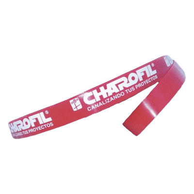 Rollo de Cinta Strap, 20 mm de Ancho, 25 metros de Largo, Color Rojo | SIERRA STORE