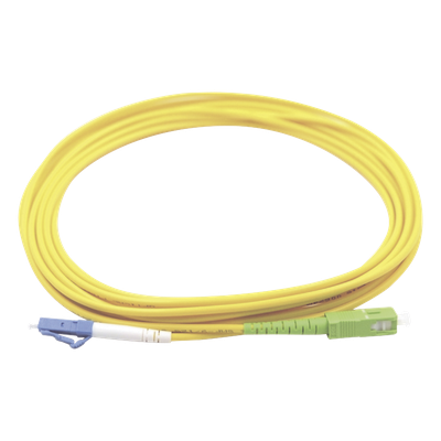 LINKEDPRO BY EPCOM LP-FO-LCU-SCA-03 - Jumper de Fibra Óptica / Monomodo OS1/OS2 / LC/UPC-SC/APC / Simplex / 3 m (9.84 pies) / PVC | SIERRA STORE