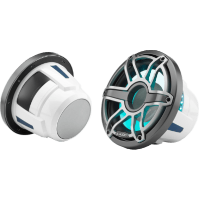 Subwoofer Náutico JL Audio M6 / 10" (25.4 cm) / 250 W RMS / 4 Ω / LED Transflective™ / Rejilla Deportiva de Titanio / Uso Cerrado / | SIERRA STORE