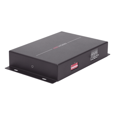 HIKVISION DS-PM-RSO4-H - Módulo de Relevadores / 4 Canales / 220 VCA 10 A / Comunicación RS-485 / 12 VCC / -10°C a 55°C | SIERRA STORE