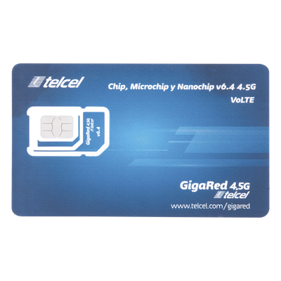 SIM de Datos / 6 GB Mensual / 12 Meses de Servicio / 3G/4G / Roaming EE.UU. y Canadá | SIERRA STORE